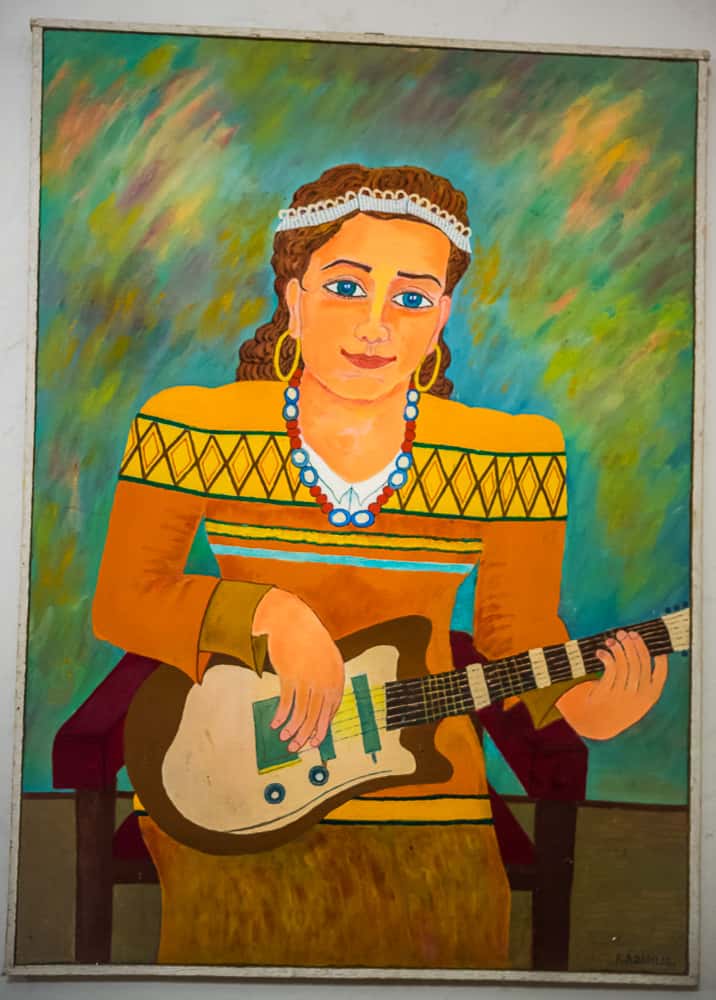 Gitarzystka — Kazimierz Adamiec (KA-038)